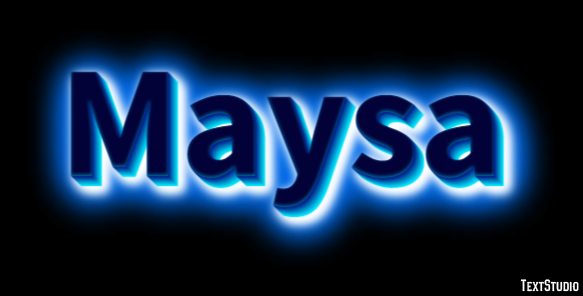 Maysa Text Effect