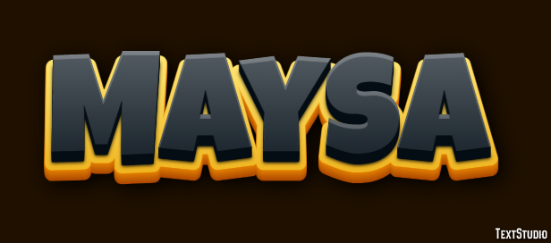 Maysa Text Effect