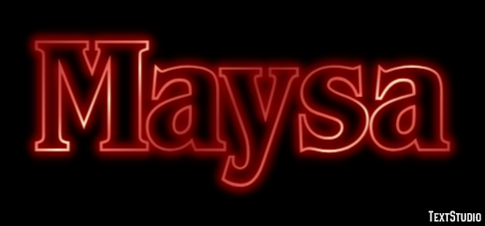 Maysa Text Effect