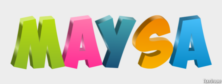 Maysa Text Effect