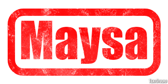 Maysa Text Effect