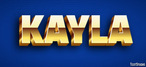 Kayla Efekt tekstowy