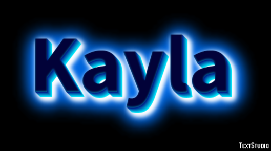 Kayla Efekt tekstowy