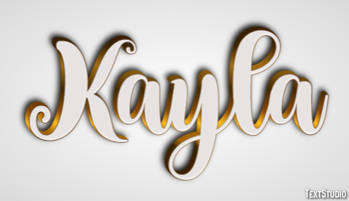 Kayla Efekt tekstowy