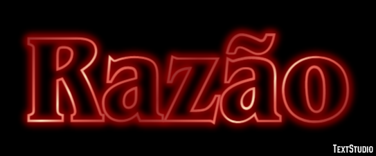 Razão テキスト効果