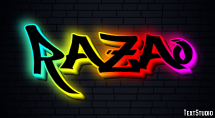 Razão テキスト効果