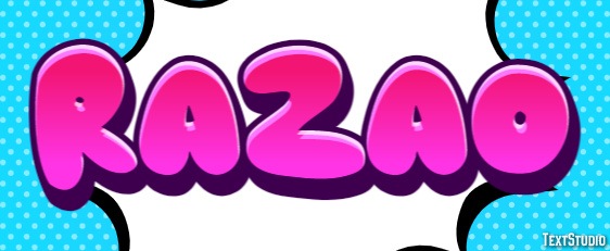 Razão テキスト効果