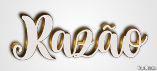 Razão テキスト効果