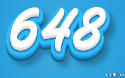 648 Text Effect
