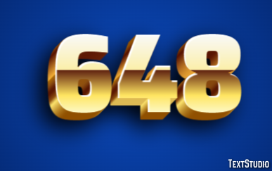 648 Text Effect
