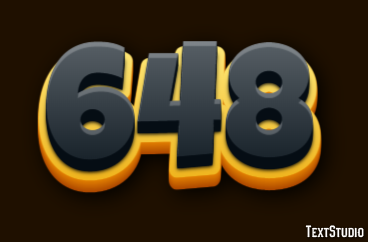 648 Text Effect
