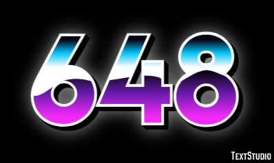 648 Text Effect