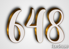 648 Text Effect