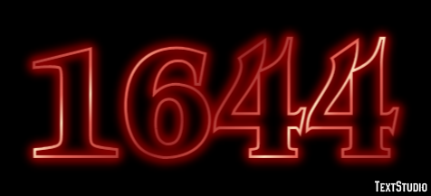 1644 Текстовый эффект