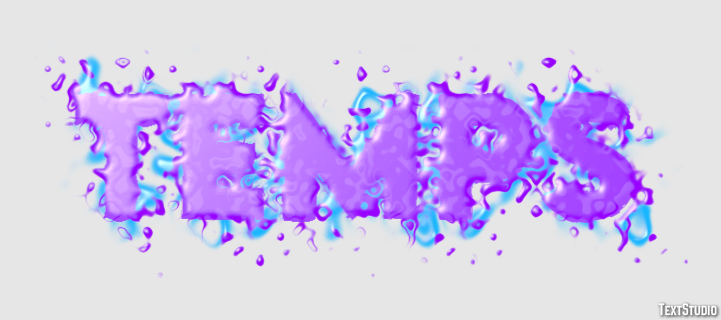 Temps Effet de Texte