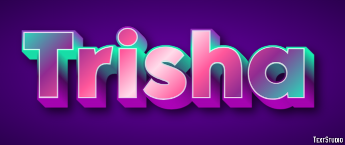Trisha Text Effect