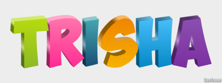 Trisha Text effect