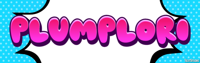 Plumplori Texteffekt
