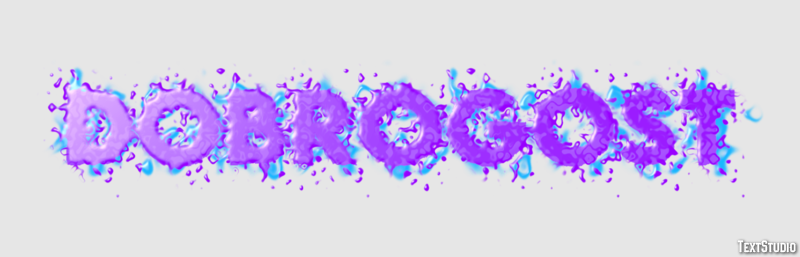 Dobrogost Texteffekt