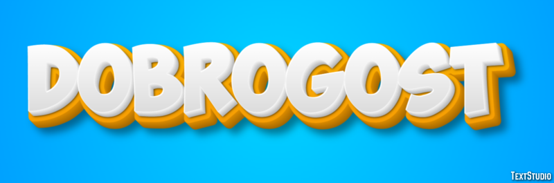 Dobrogost Effetto testo