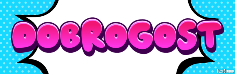 Dobrogost Efecto de Texto