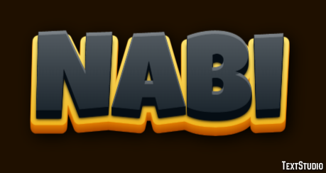 Nabi Efecto de texto
