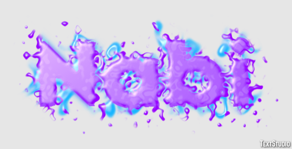 Nabi Efeito de texto