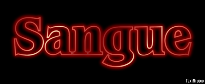Sangue Effetto testo