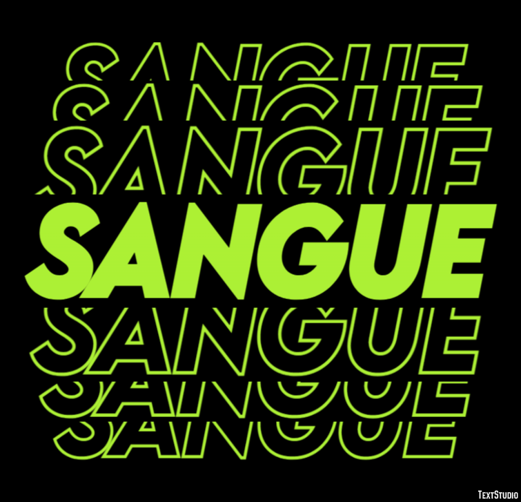 Sangue Effetto testo