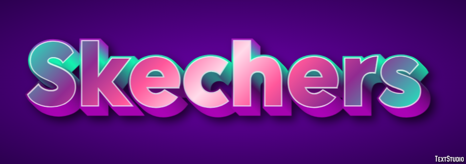 Skechers Efekt tekstowy