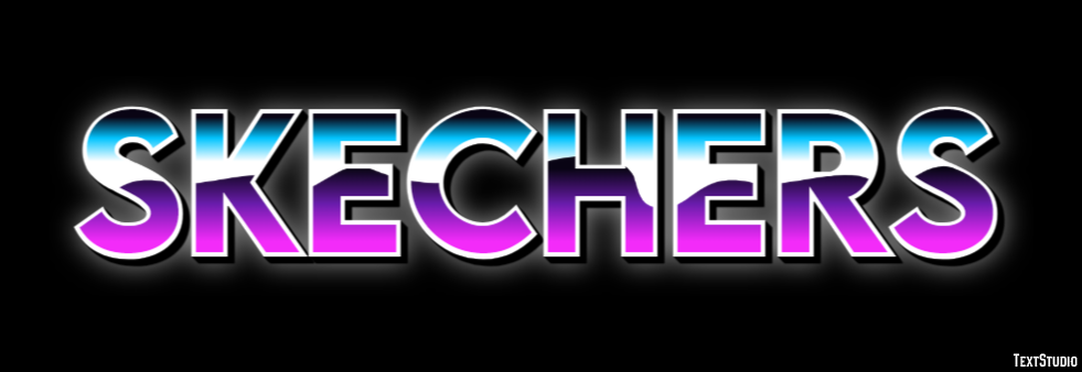 Skechers Efekt tekstowy