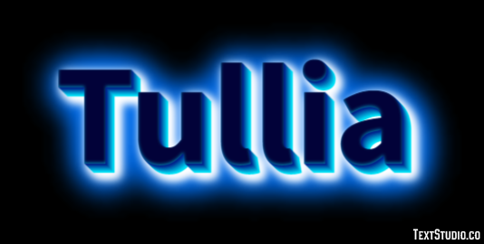 Tullia Effetto testo