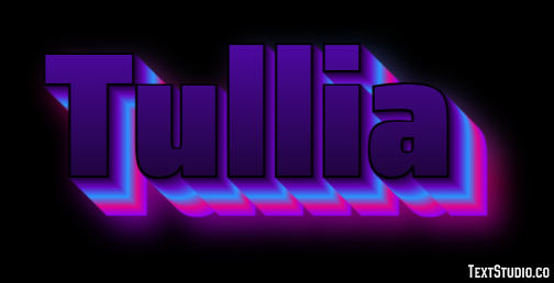 Tullia Effetto testo