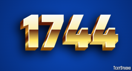 1744 Text Effect