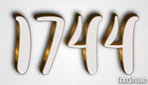 1744 Text Effect