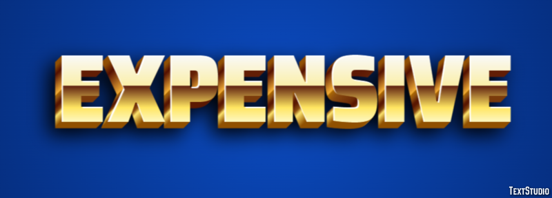 Expensive Text Effect