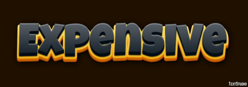 Expensive Text Effect