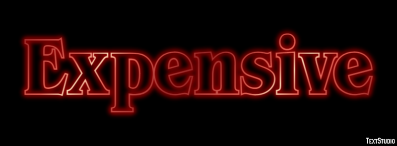 Expensive Text Effect