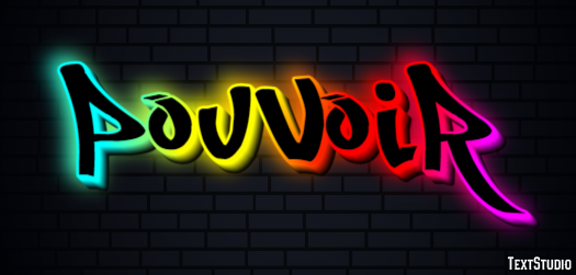 Pouvoir Effet de texte