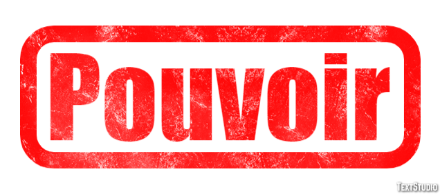 Pouvoir Effet de texte