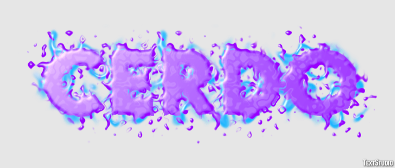 Cerdo Efecto de texto