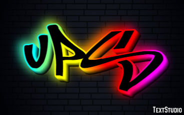 UPS Text effect