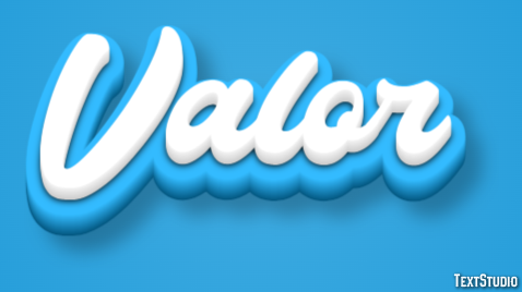 Valor Efeito de texto