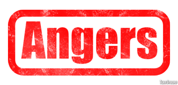 Angers テキスト効果