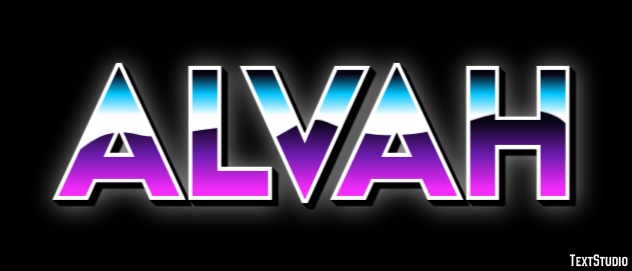 Alvah Text Effect