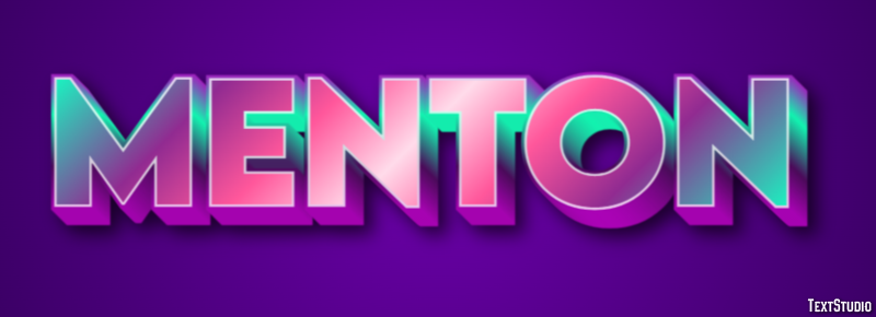 Menton Effetto testo