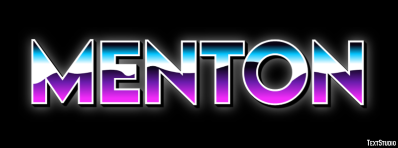 Menton Effetto testo
