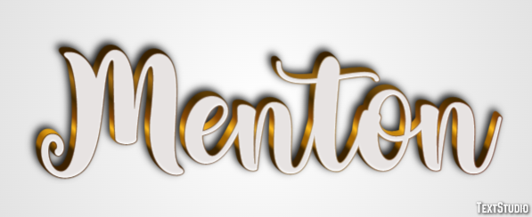 Menton Metin Efekti