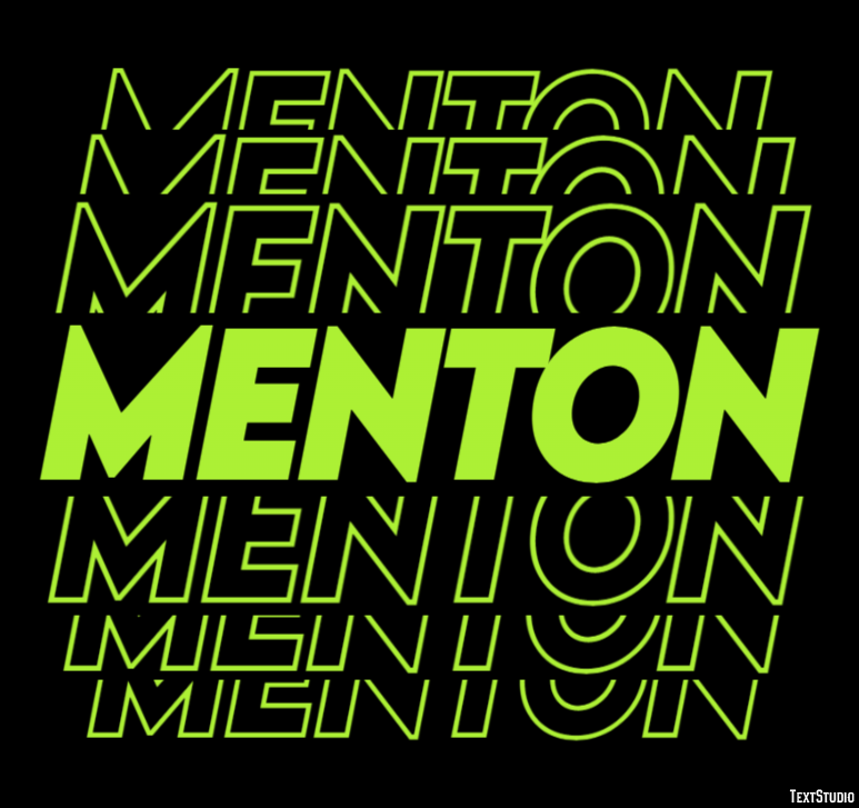 Menton Effetto testo