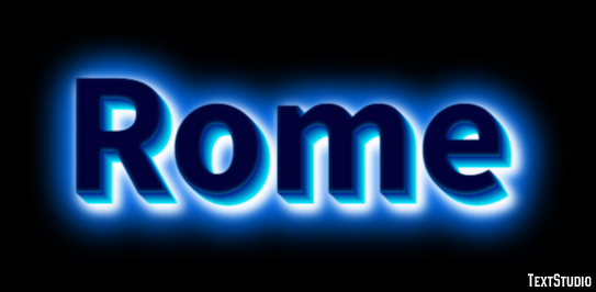 Rome Text effect